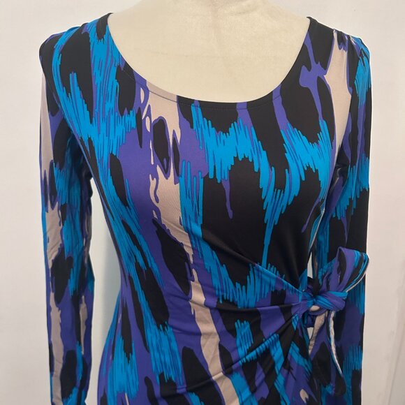 I.N.C. International Concepts Women's Jersey Knit Tie Waist Dress - Picture 2 of 3